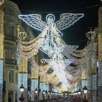 Málaga se ilumina gracias a su espectáculo de luces navideñas